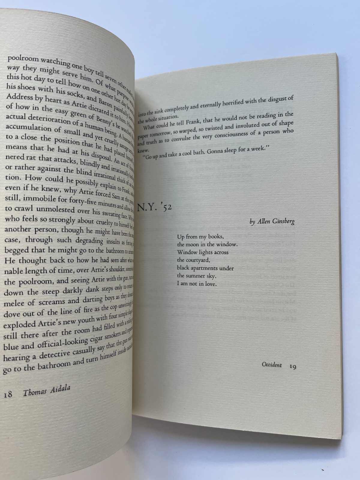 1955 JOAN DIDION Allen Ginsberg GARY SNYDER ~ Occident ~ Beat Bay Area RARE