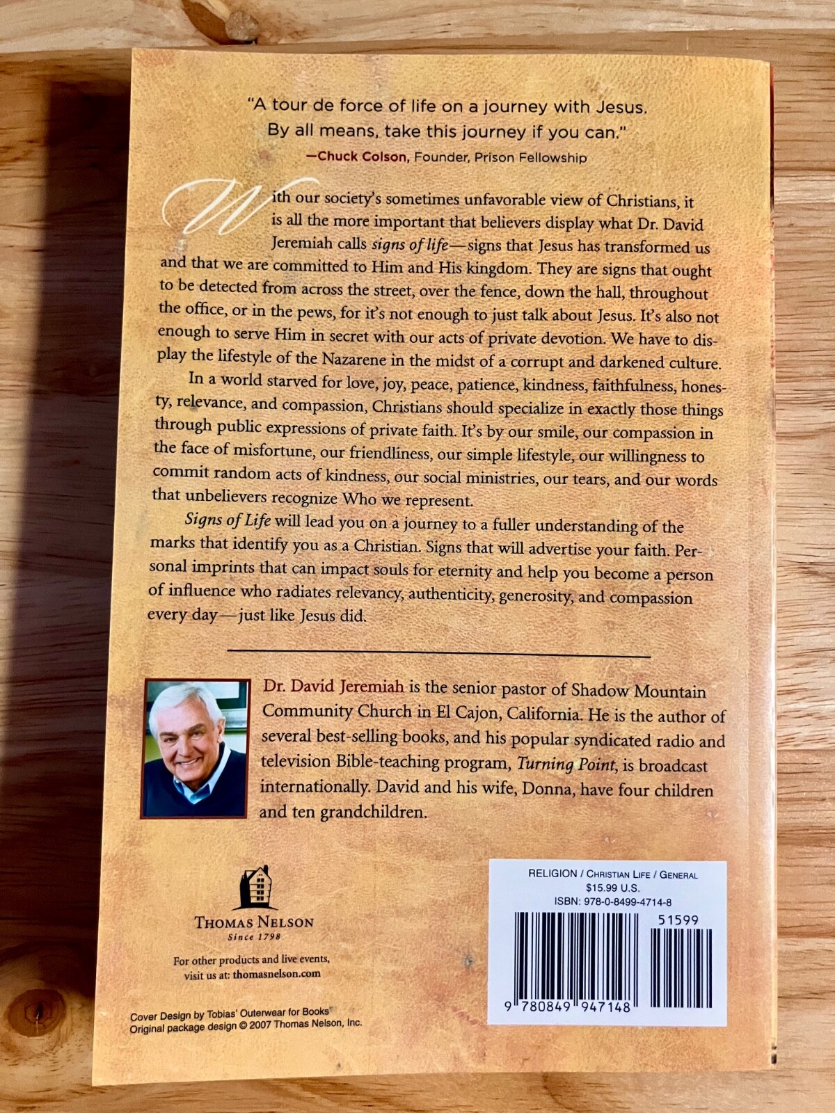 Signs of Life : Back to the Basics of Christianity by David Jeremiah Paperback