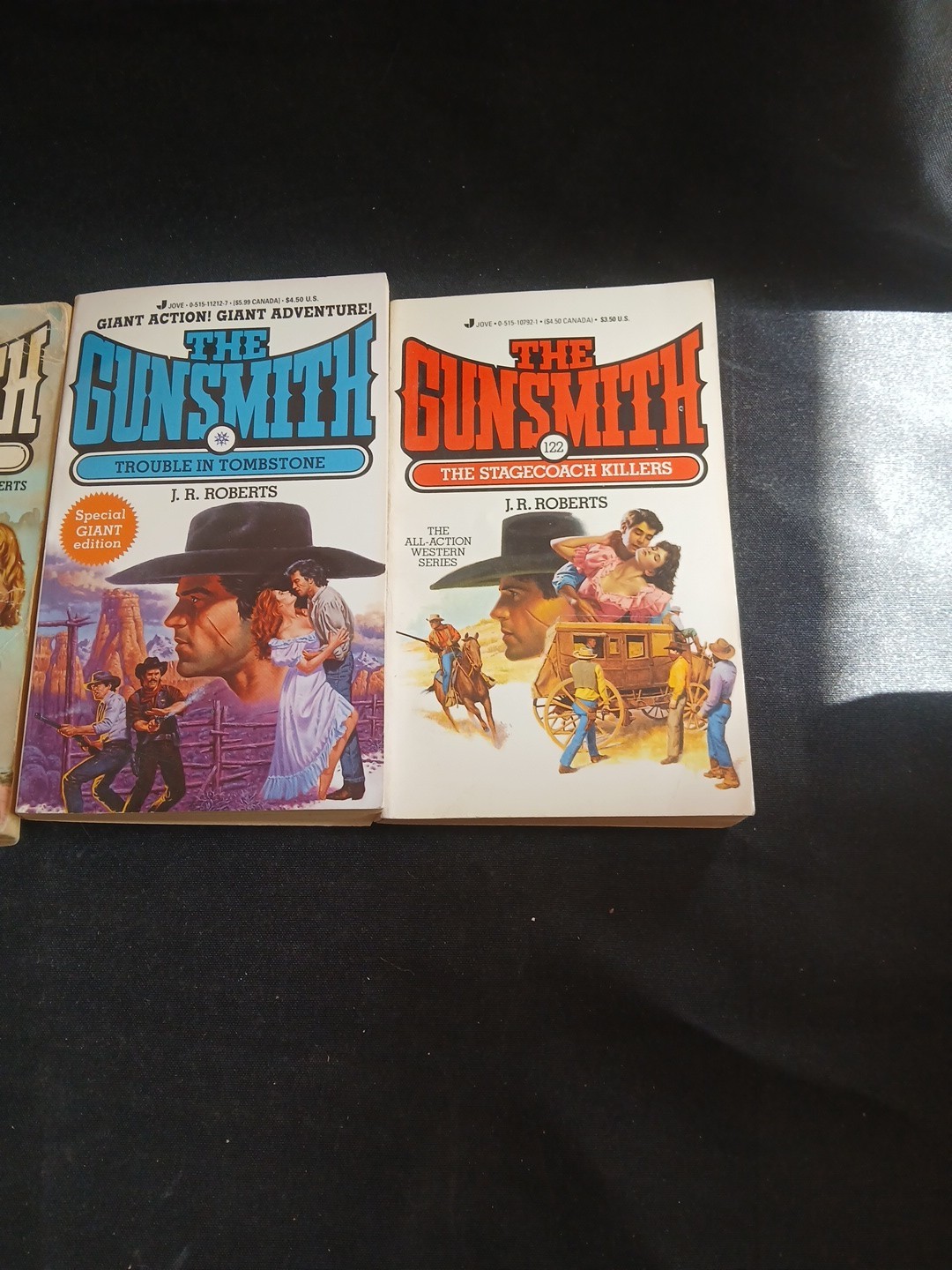 The Gunsmith Series 9 Books by J. R. Roberts (1990’s, Mass Market)