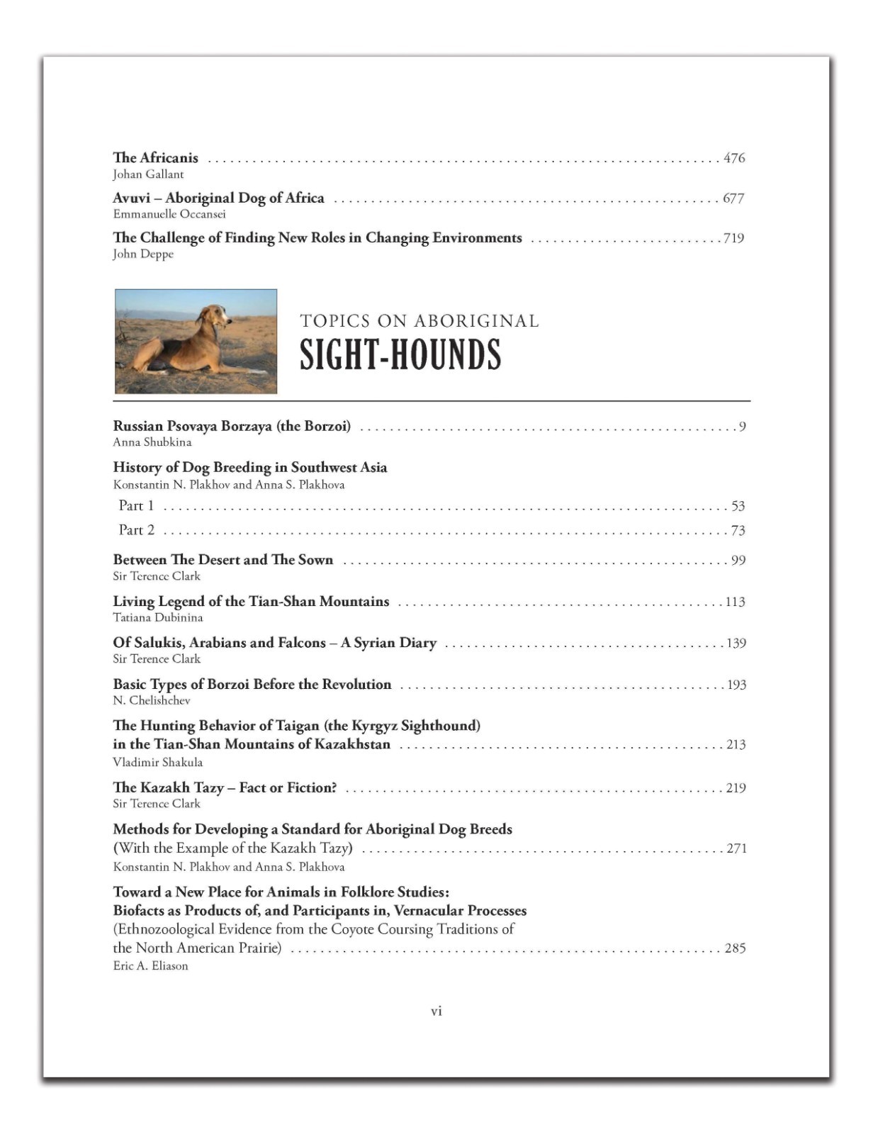 The Dogs of Our Ancestors. A Compilation of International Essays & Articles.