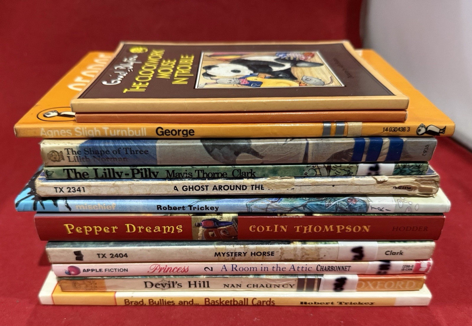 Mixed Lot Mixed Authors Teenage Vintage Retro Books Bulk Lot x 12 (Lot 1147)
