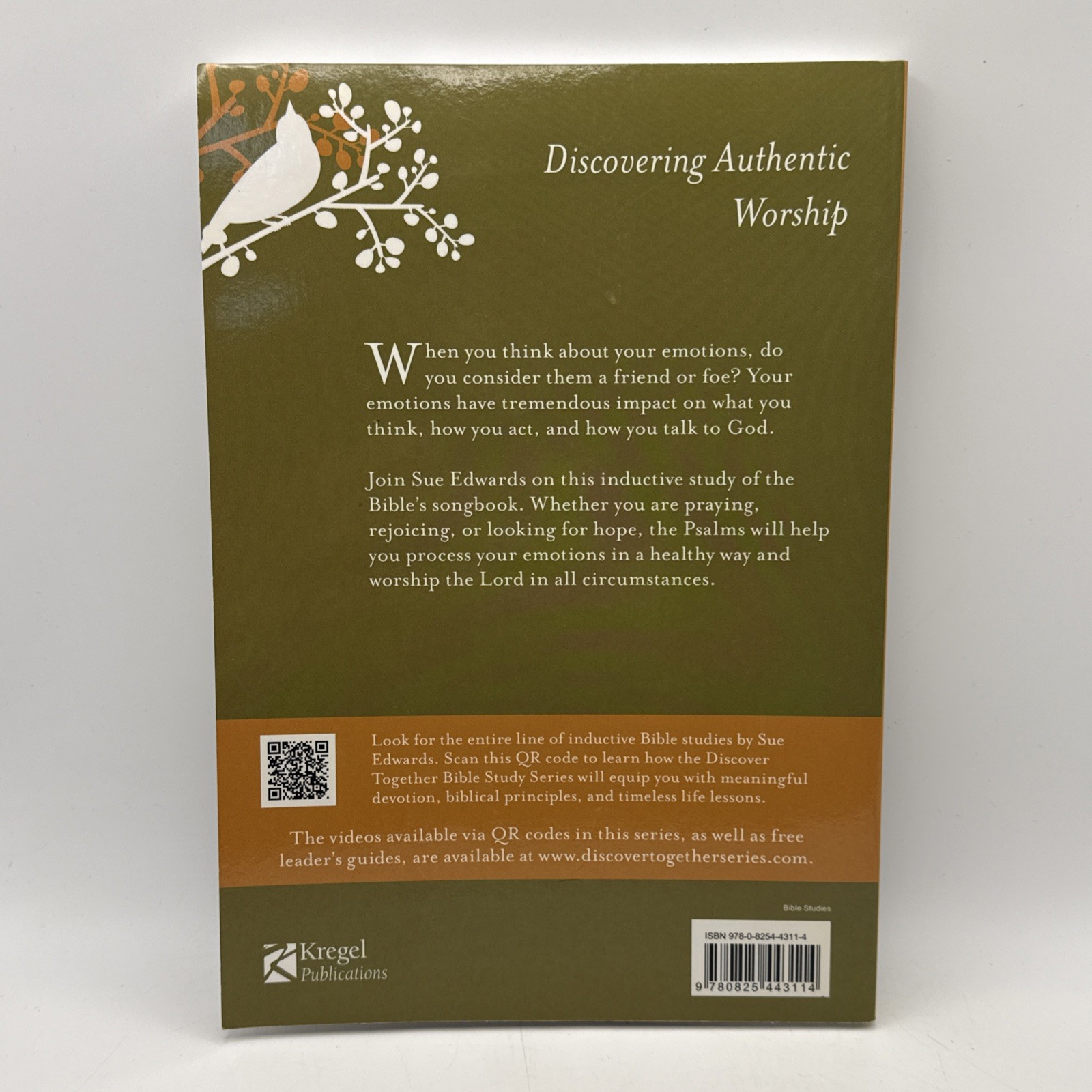 Psalms Discovering Authentic Worship By Sue Edwards Bible Study Guide Workbook