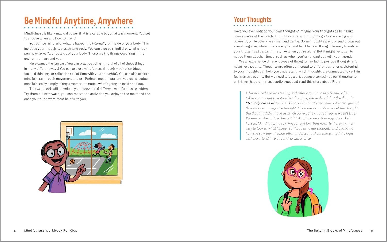 Workbook for Kids: Anxiety Relief / Growth Mindset / Mindfulness 3 book set lot