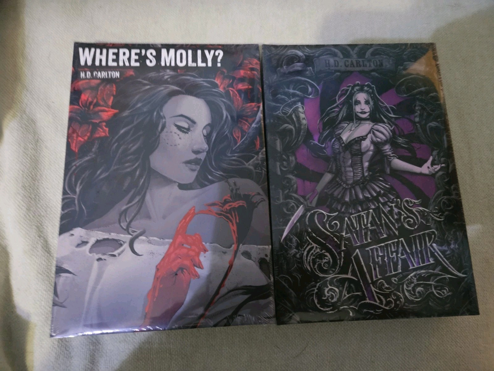 H.D. Carlton Where’s Molly and Satan’s Affair Mystic Special Edition Set