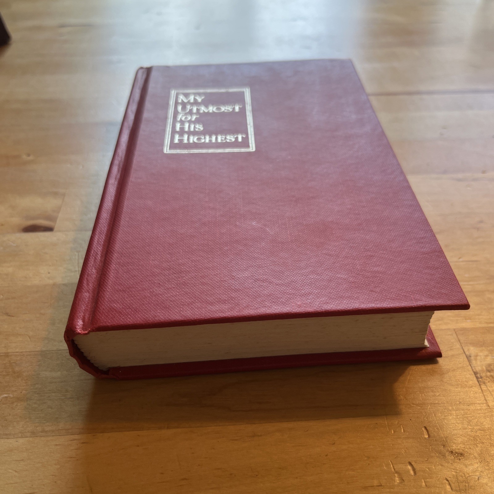 Vintage MY UTMOST FOR HIS HIGHEST, Oswald Chambers, 1935 HC Edition, 51st Print
