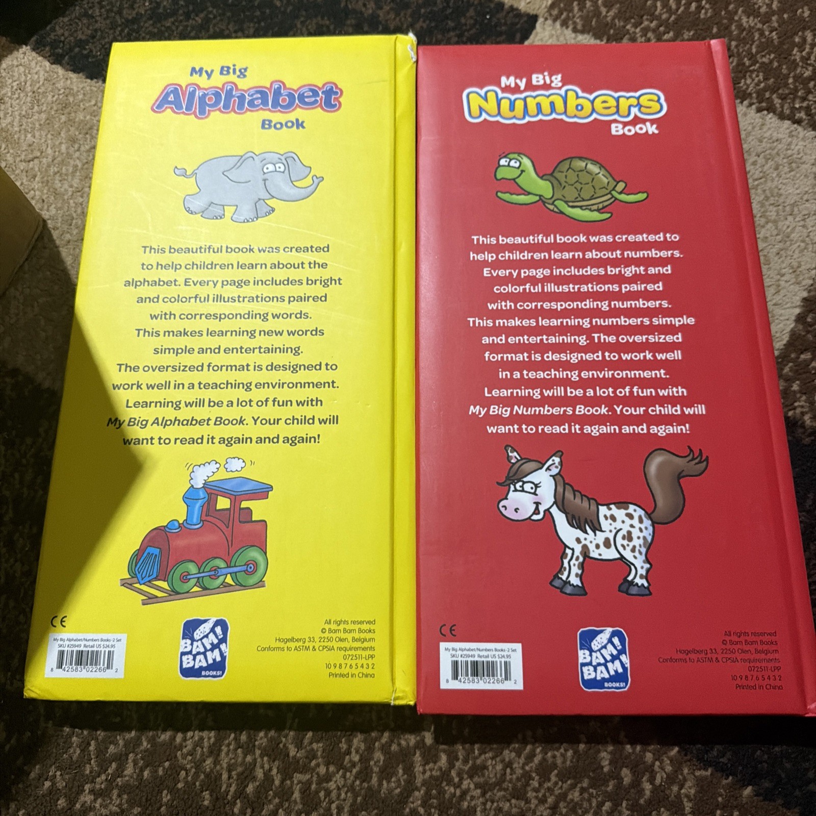 My Big Alphabet and Numbers Books 2-set