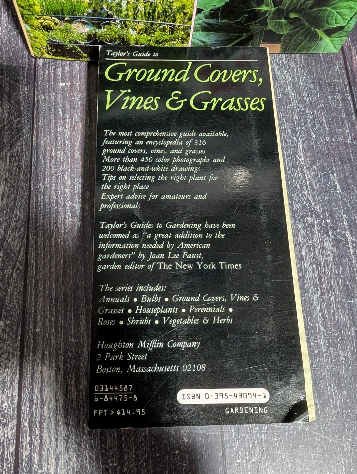 Taylor’s Guide To Book Lot: Garden Design, Ground Covers, Houseplants