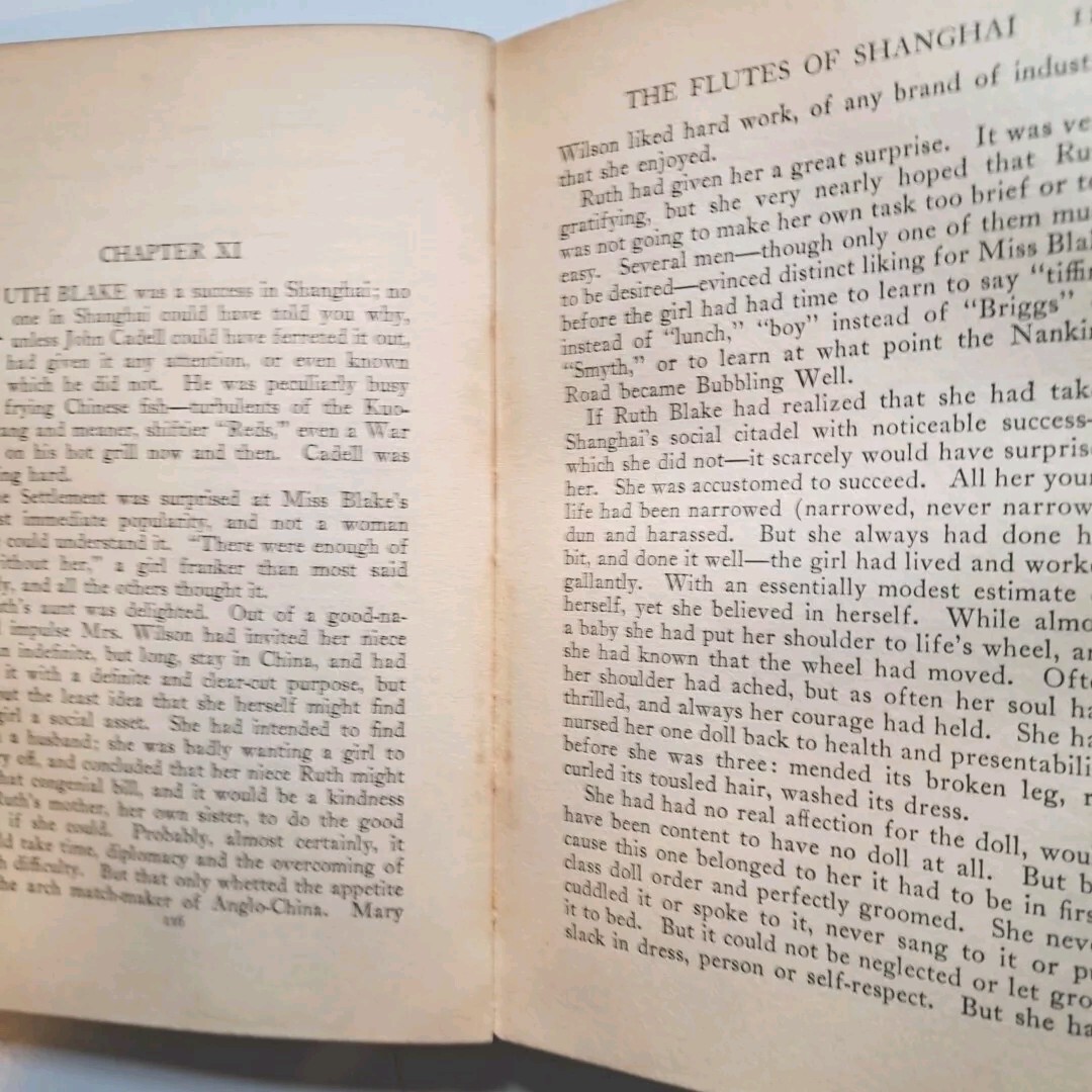 The Flutes Of Shanghai – Louise Jordan Miln – Frederick Stokes Co 1928 356 Pages