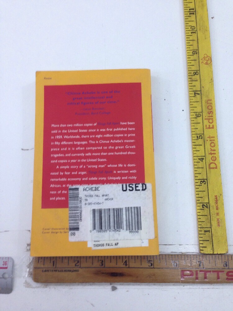 Things Fall Apart – Chinua Achebe (1994, Paperback)