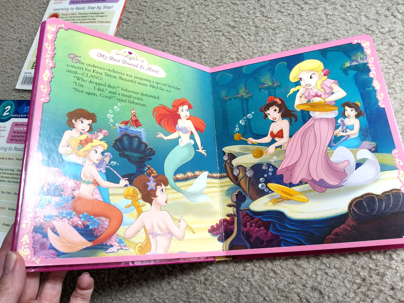Disney Princess Step into Reading Story Book Collection PB HC lot of 19