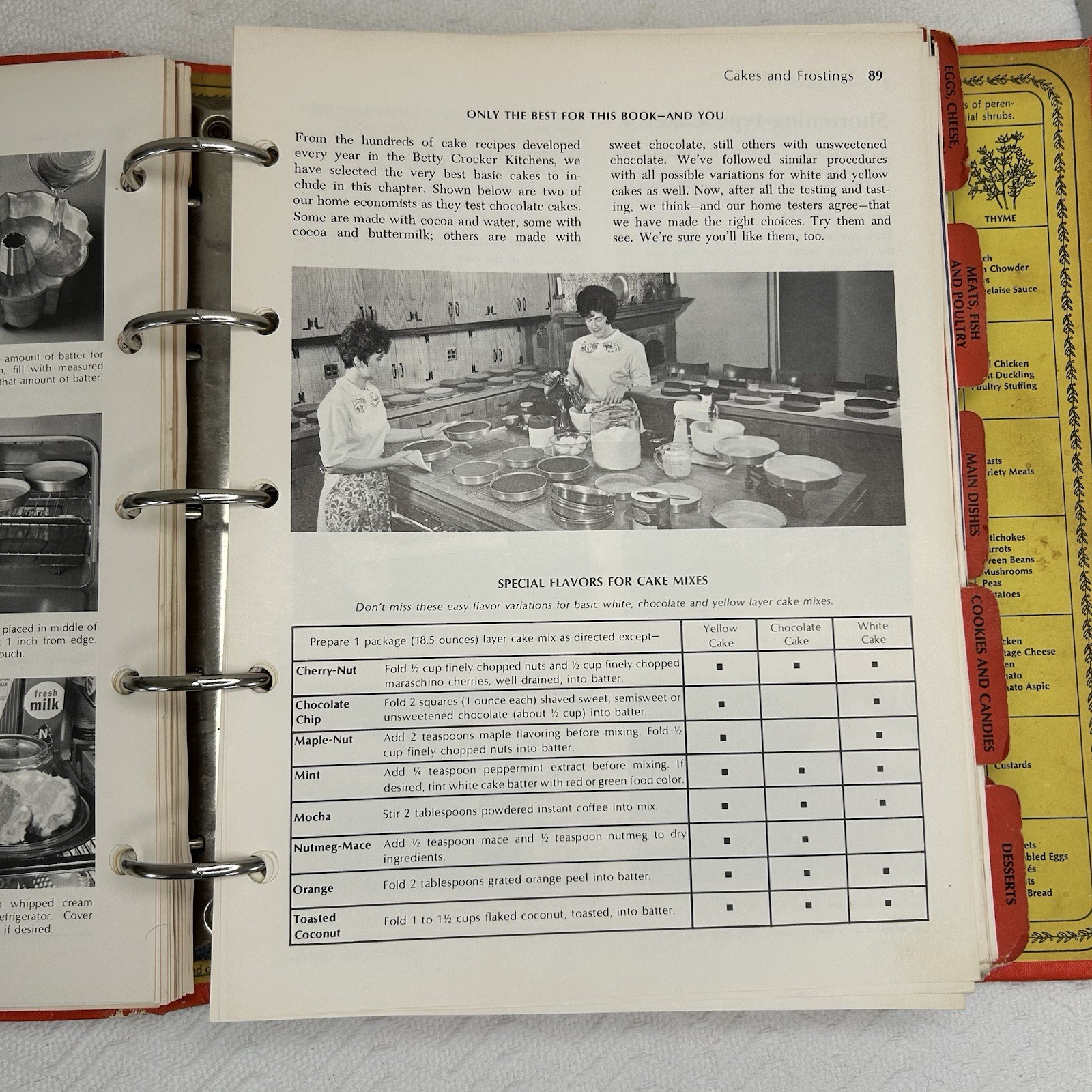 Betty Crocker’s Cookbook 1974 Vintage 23rd Printing with 5 Ring Binder