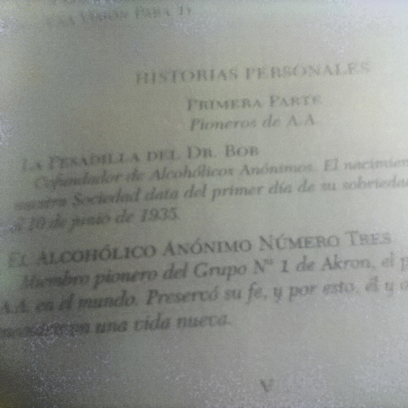 ALCOHOLICOS ANONIMOS: Tercera Edicion GIFT NEW 528 pages SEE MY PHOTOS