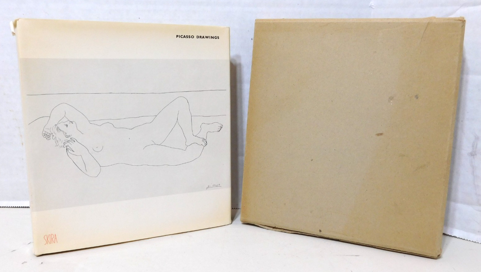 PICASSO DRAWINGS The Taste of Our Time Skira 1967 Leymarie Slipcase Slipcover