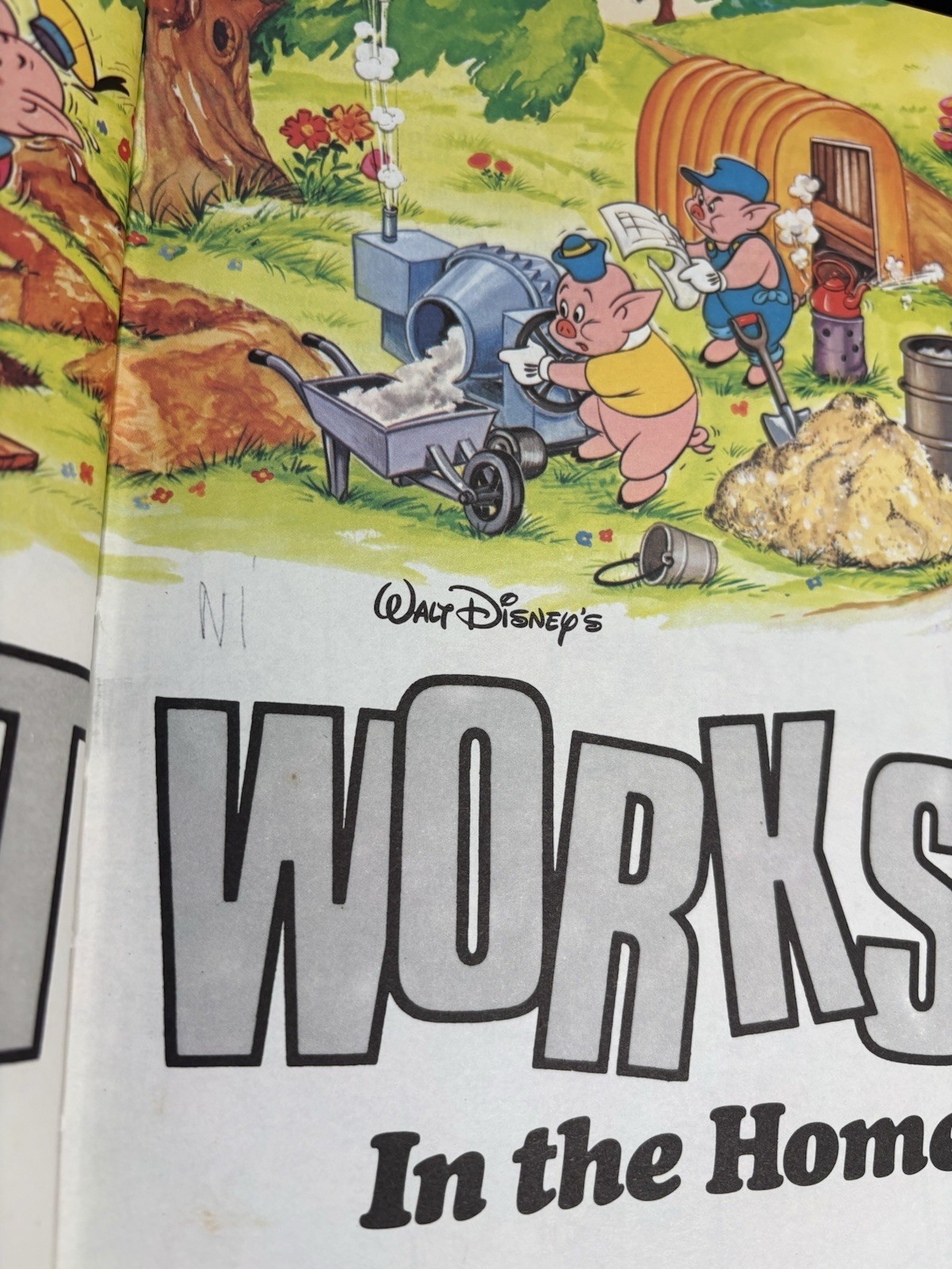 Walt Disney How It Works In The Home Hardcover Book Vintage 1982