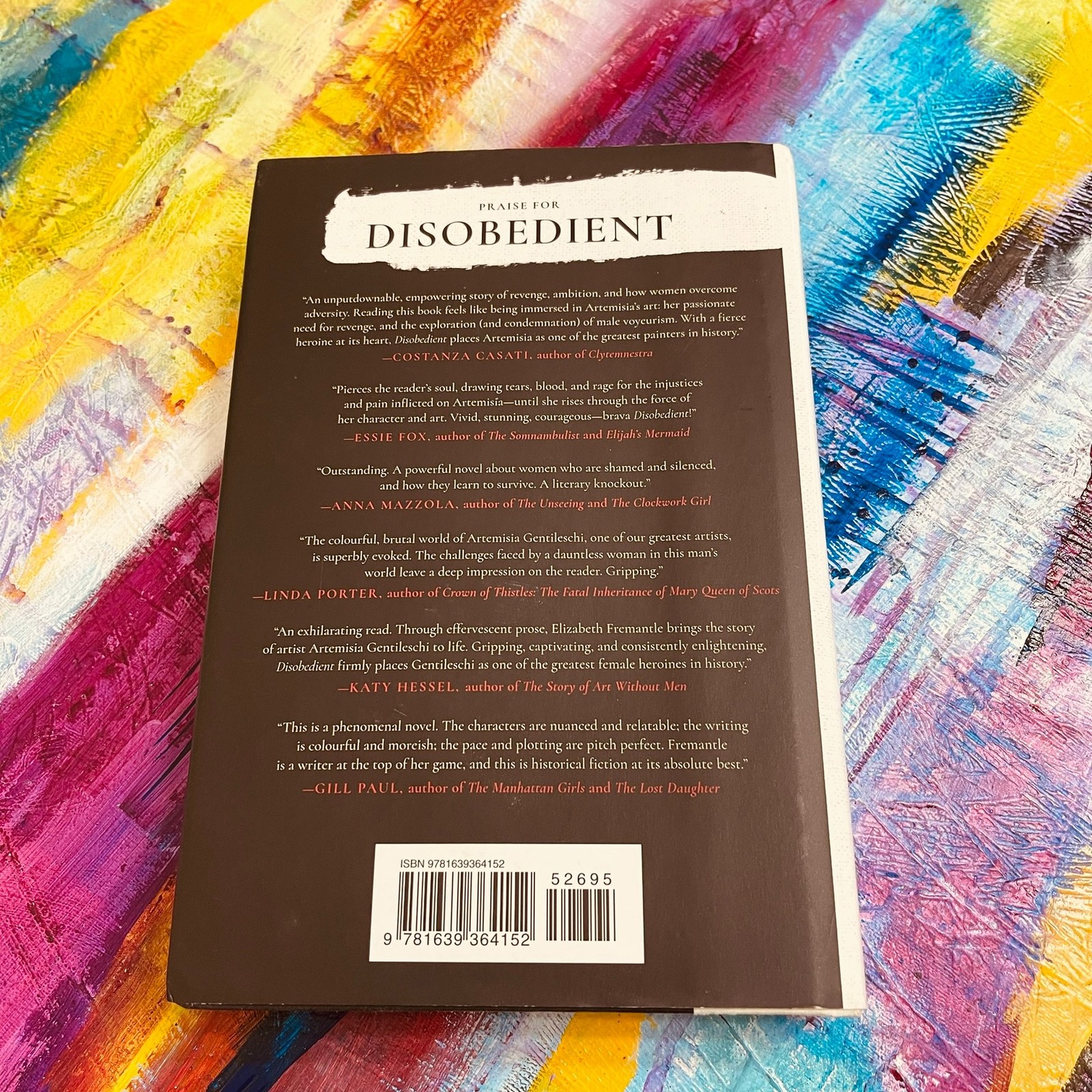 Disobedient by Elizabeth Fremantle – First Pegasus Books Cloth Edition 2023
