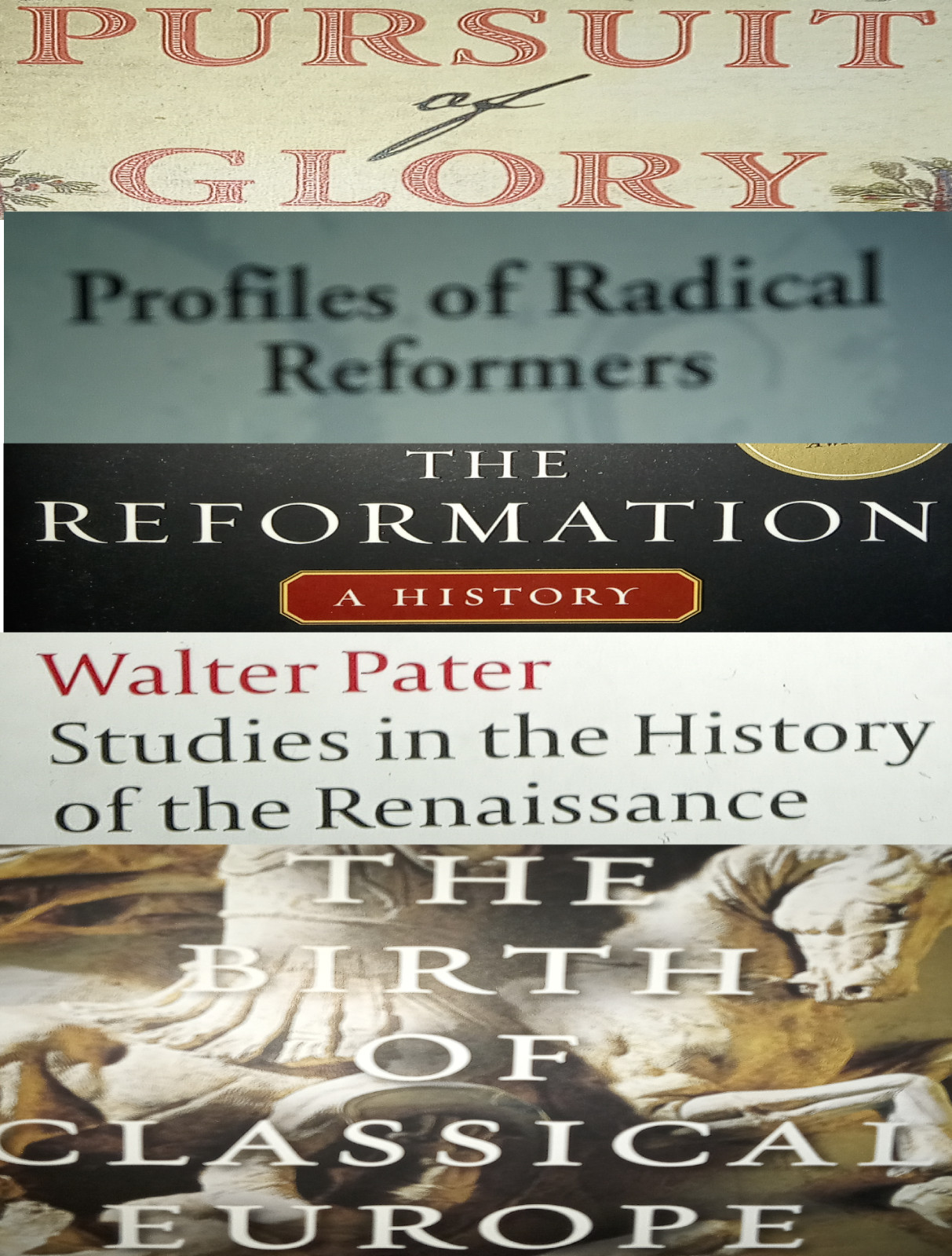 Europe, Modern, Book Bundle – Blanning, Goert, MacCulloch, Pater, Price