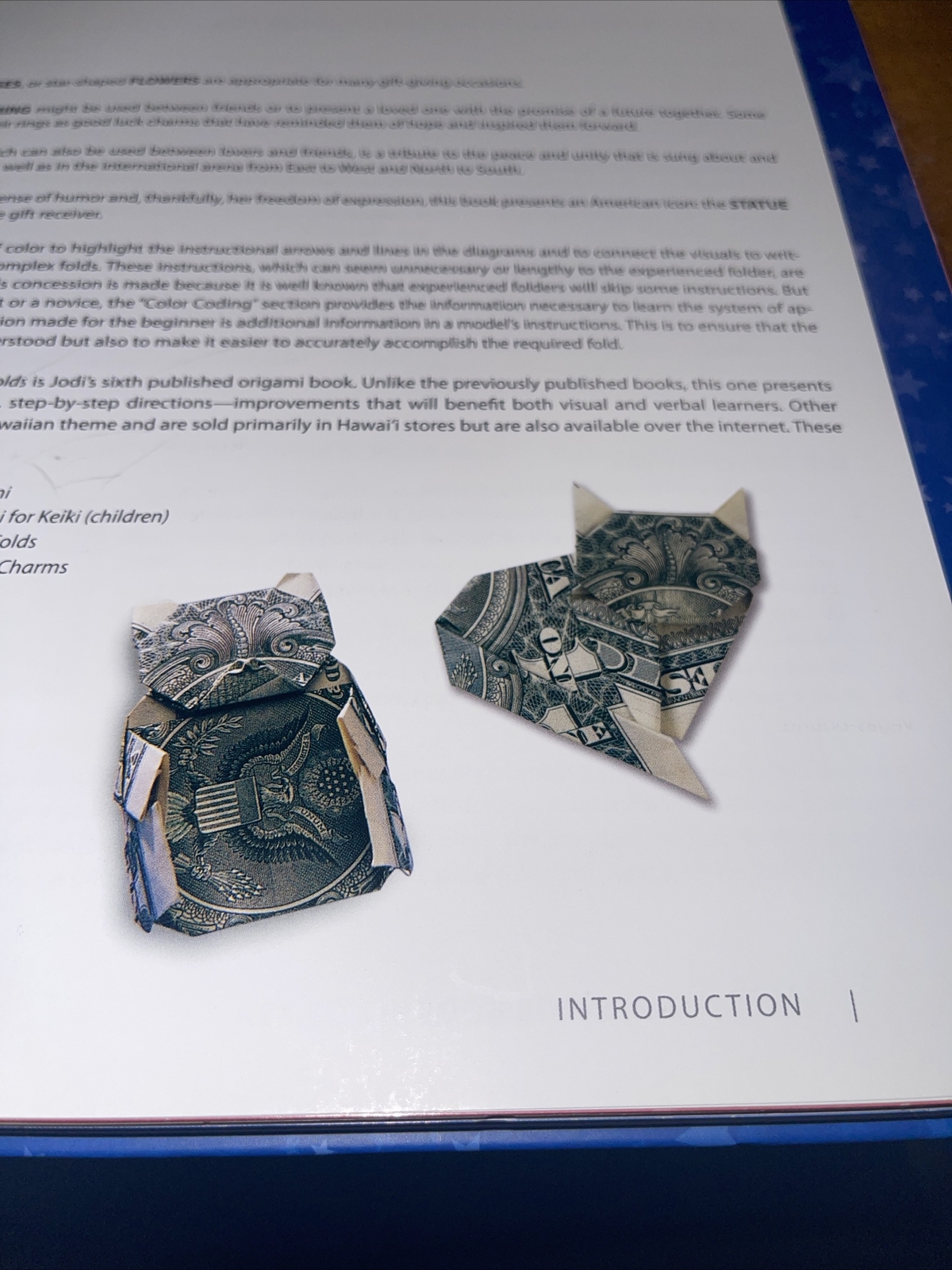 THE GUIDE TO AMERICAN MONEY FOLDS By Jodi Fukumoto