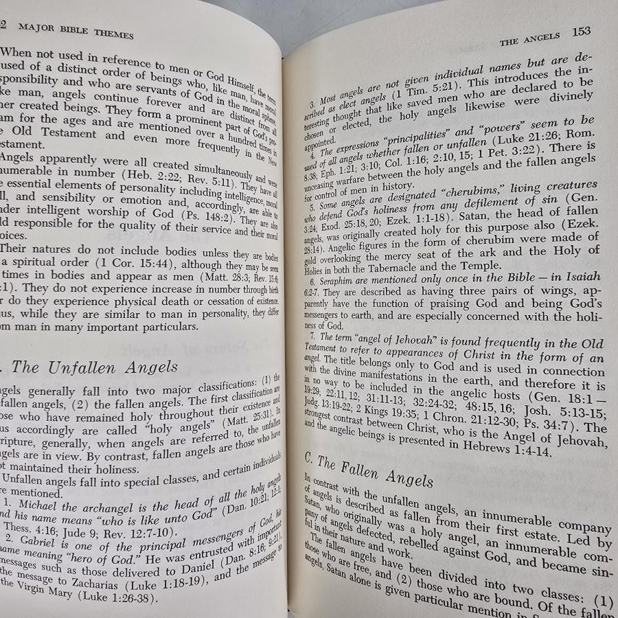 Major Bible Themes Lewis Sperry Chafer John Walvoord HC 1993 Book Christian Vtg