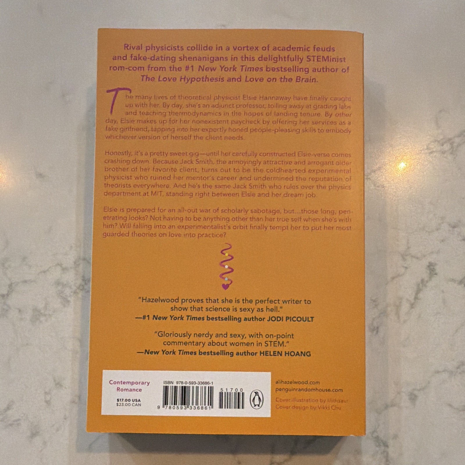 Ali Hazelwood Love, Theoretically Paperback 2023 Penguin Contemporary Romance