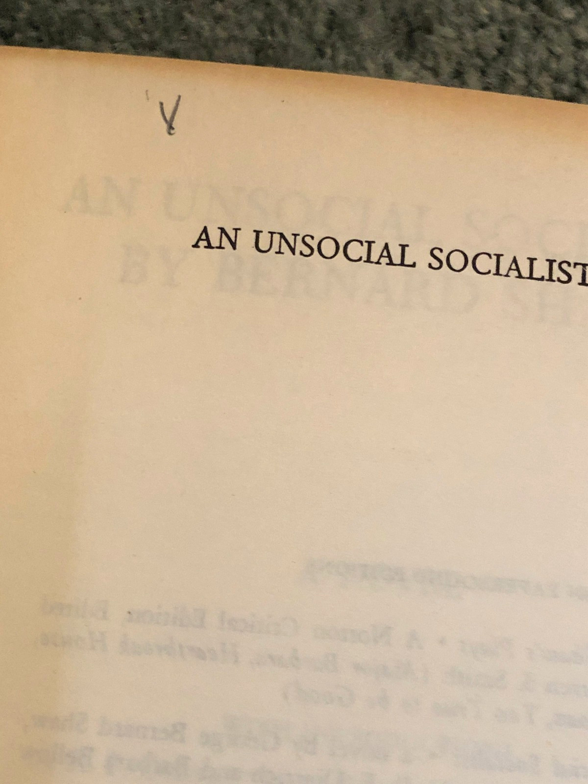 George Bernard Shaw books, lot of 3, An Unsocial Socialist, Man and Superman
