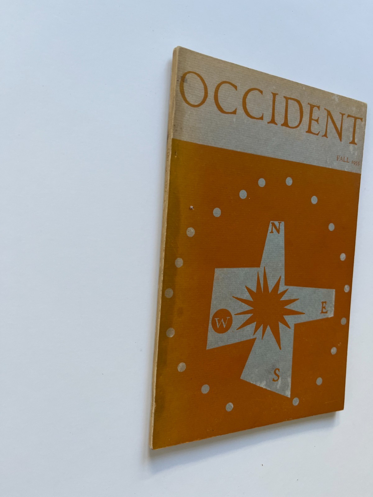 1955 JOAN DIDION Allen Ginsberg GARY SNYDER ~ Occident ~ Beat Bay Area RARE