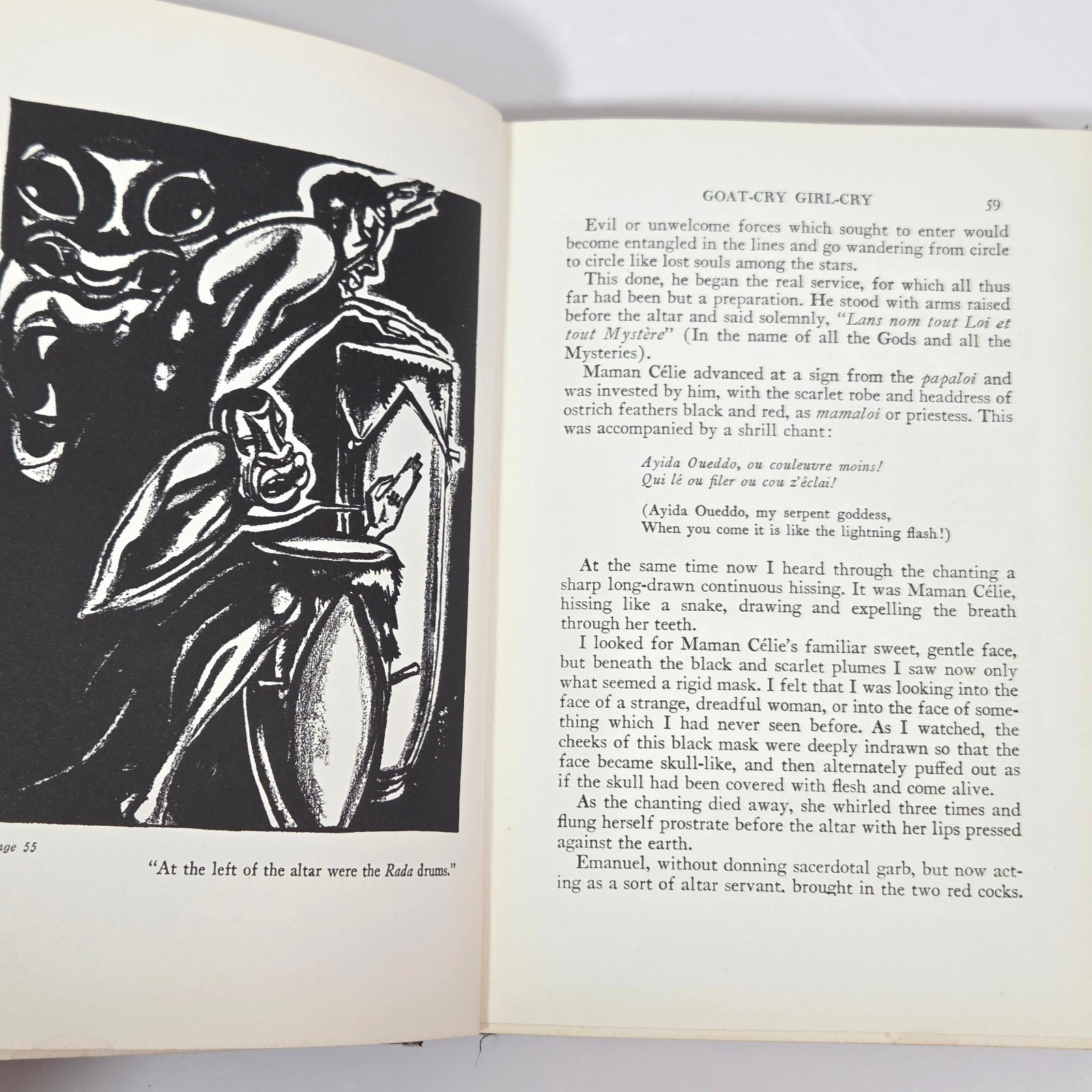 Magic Island Seabrook 1929 Blue Ribbon HC First Ed Alexander King Illus Voodoo