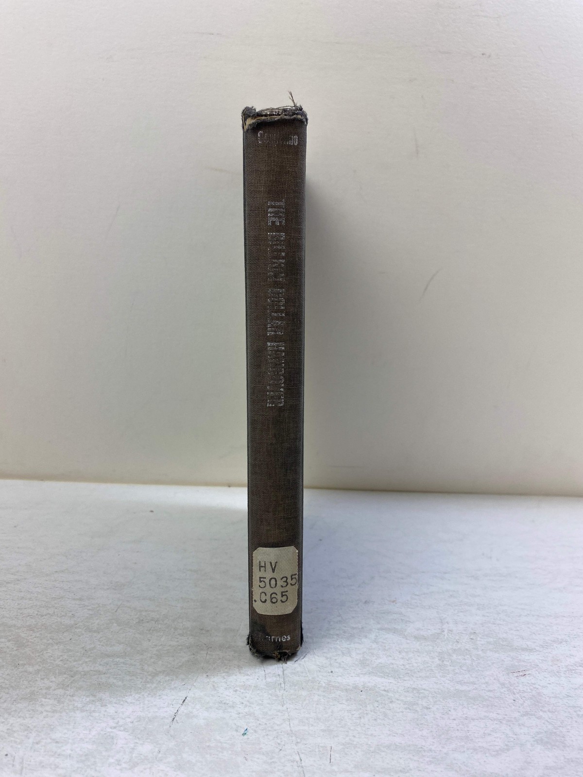 The Billion Dollar Hangover by Coppolino/Coppolino Ex-library 1965 HC