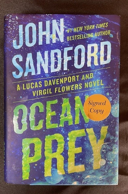 Lot of 3 John Sandford „Lucas Davenport“ novels (Signed/First Editions)