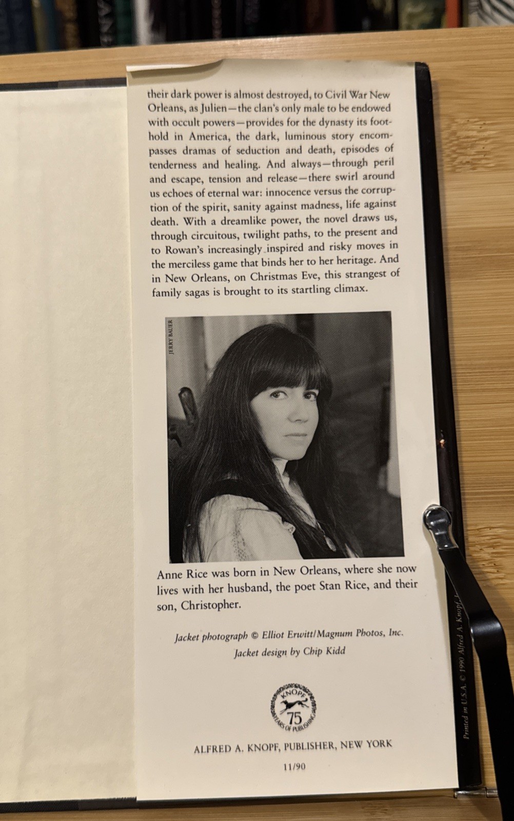 The Witching Hour – Anne Rice (1990, Hardcover) First Edition/1st Print, G