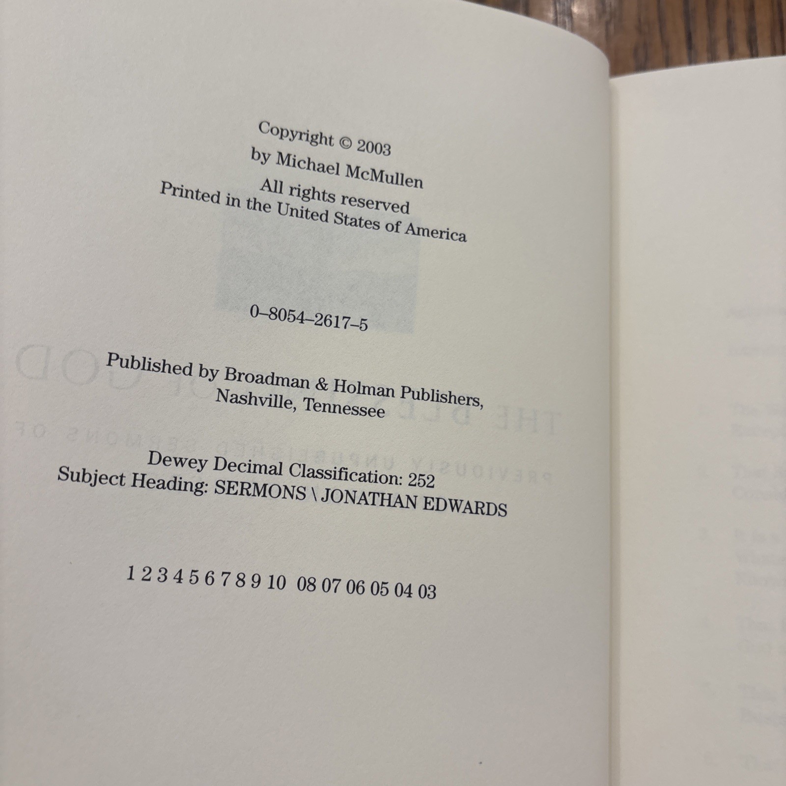 The Blessing Of God By Jonathan Edwards HB