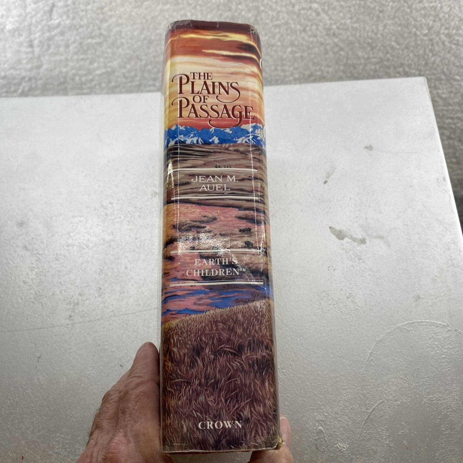 Earth’s Children Ser.: The Plains of Passage by Jean M. Auel (1990, Hardcover)