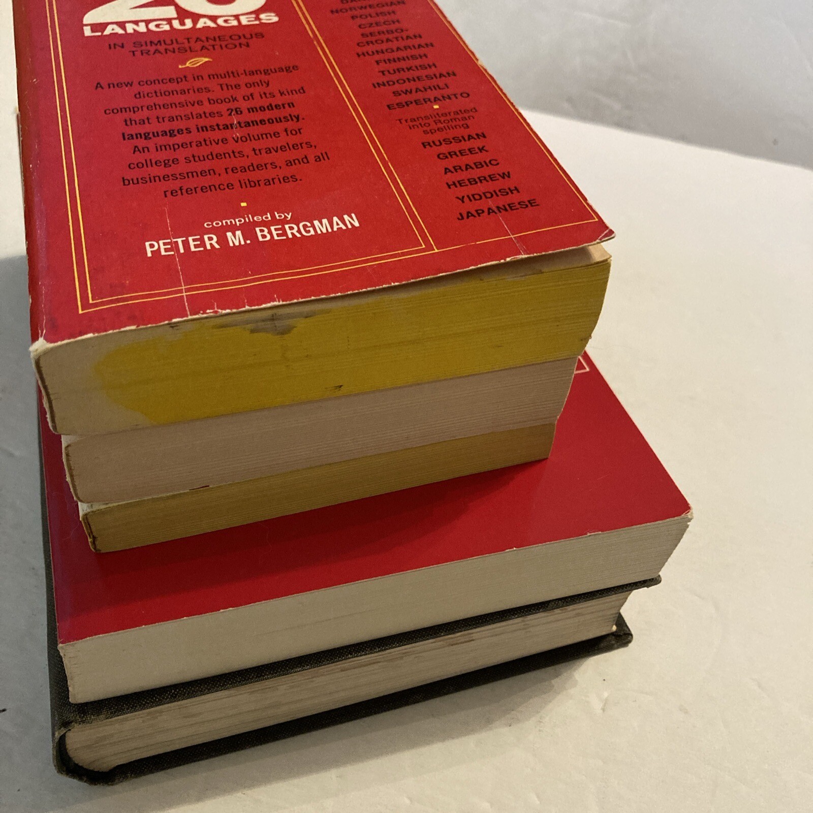 Lot of 5 Dictionaries Languages Harvard Brief Concise Music Misinformation Words
