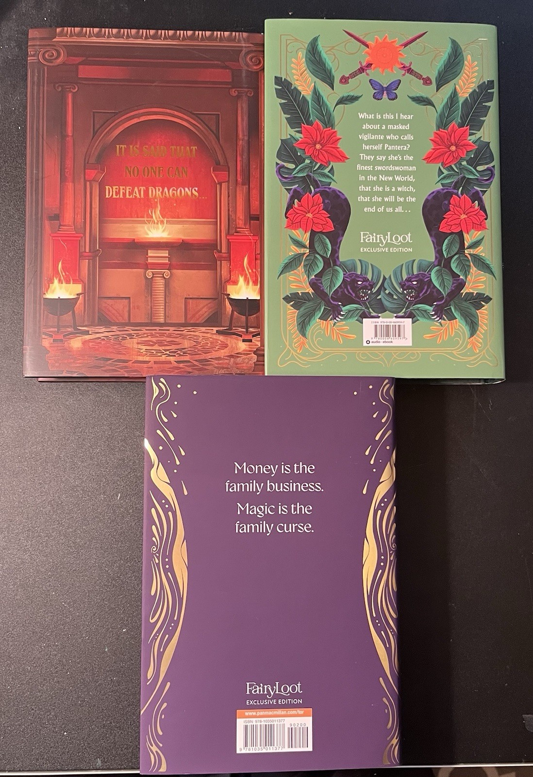 Mixed Lot Of 3 Books FairyLoot Bookish Firebird Gifted Talented Sun Of Blood R