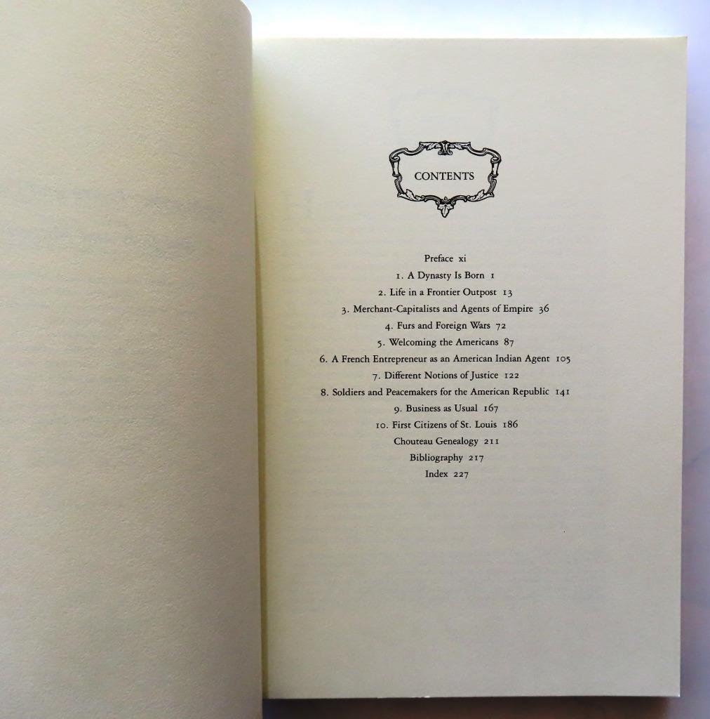 (269) The First Chouteaus: River Barons Early St. Louis William E. Foley PB 2000