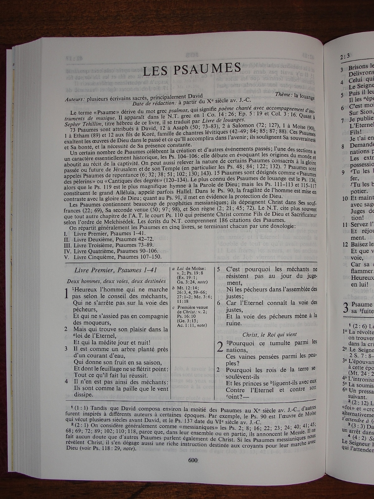 French Bible, Scofield Study Bible, Segond NEG, La Sainte Bible Hardcover