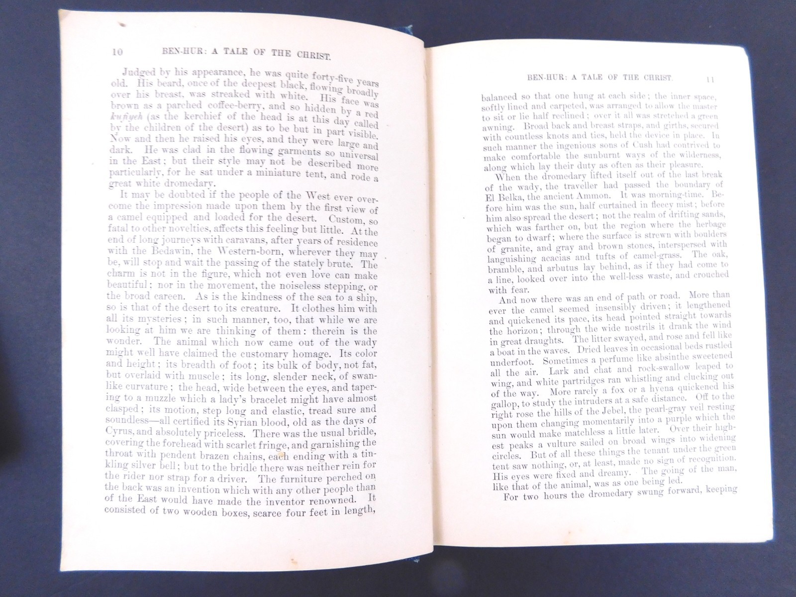 BEN-HUR A Tale of the Christ LEW WALLACE Hardcover 1880 1st edition 560 pages