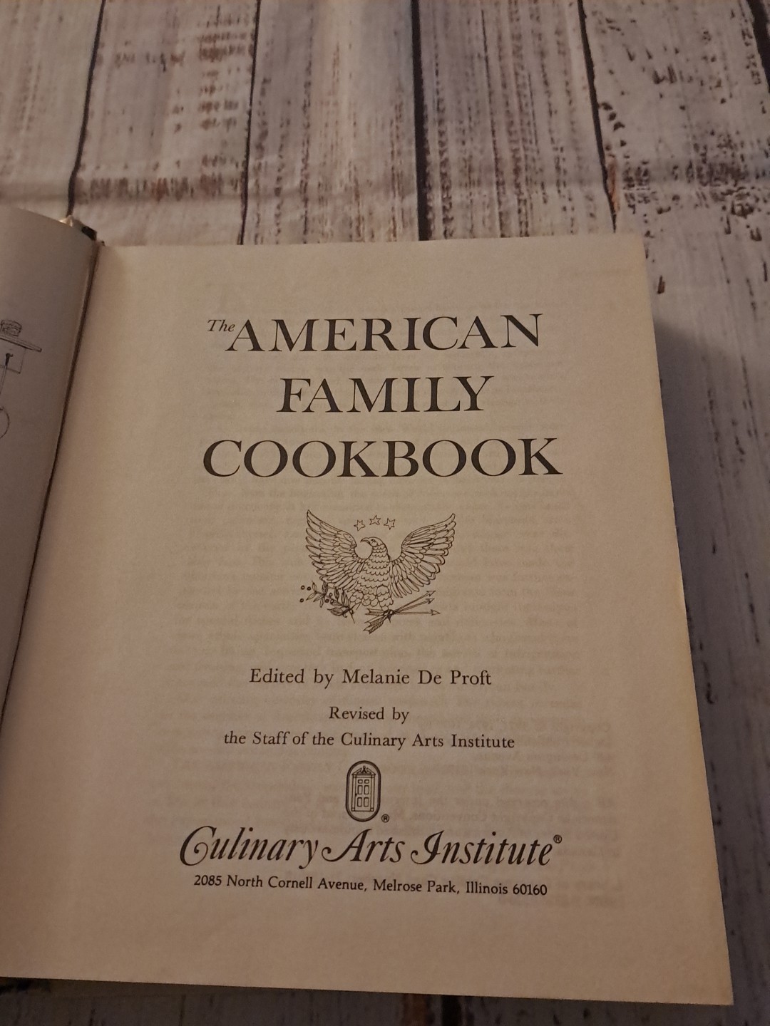The American Family Cookbook – Culinary Arts Institute 1979 Hardcover 832 Pages