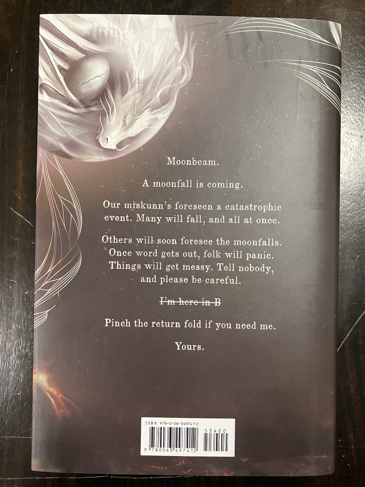 *Signed* The Ballad Of Falling Dragons by Sarah A. Parker – B&N Deluxe Edition