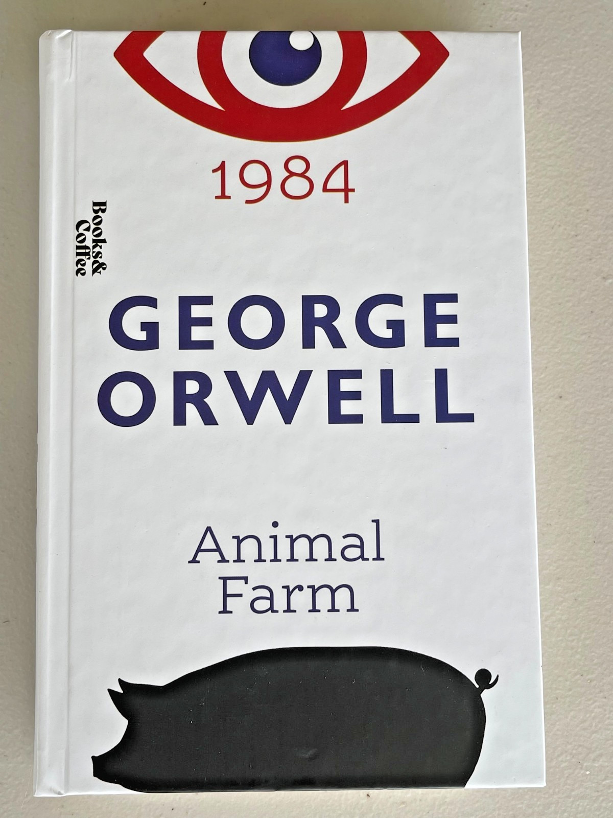 Animal Farm & 1984—(2-Book Set)–by George Orwell—-HARDCOVER EDITION—-NEW