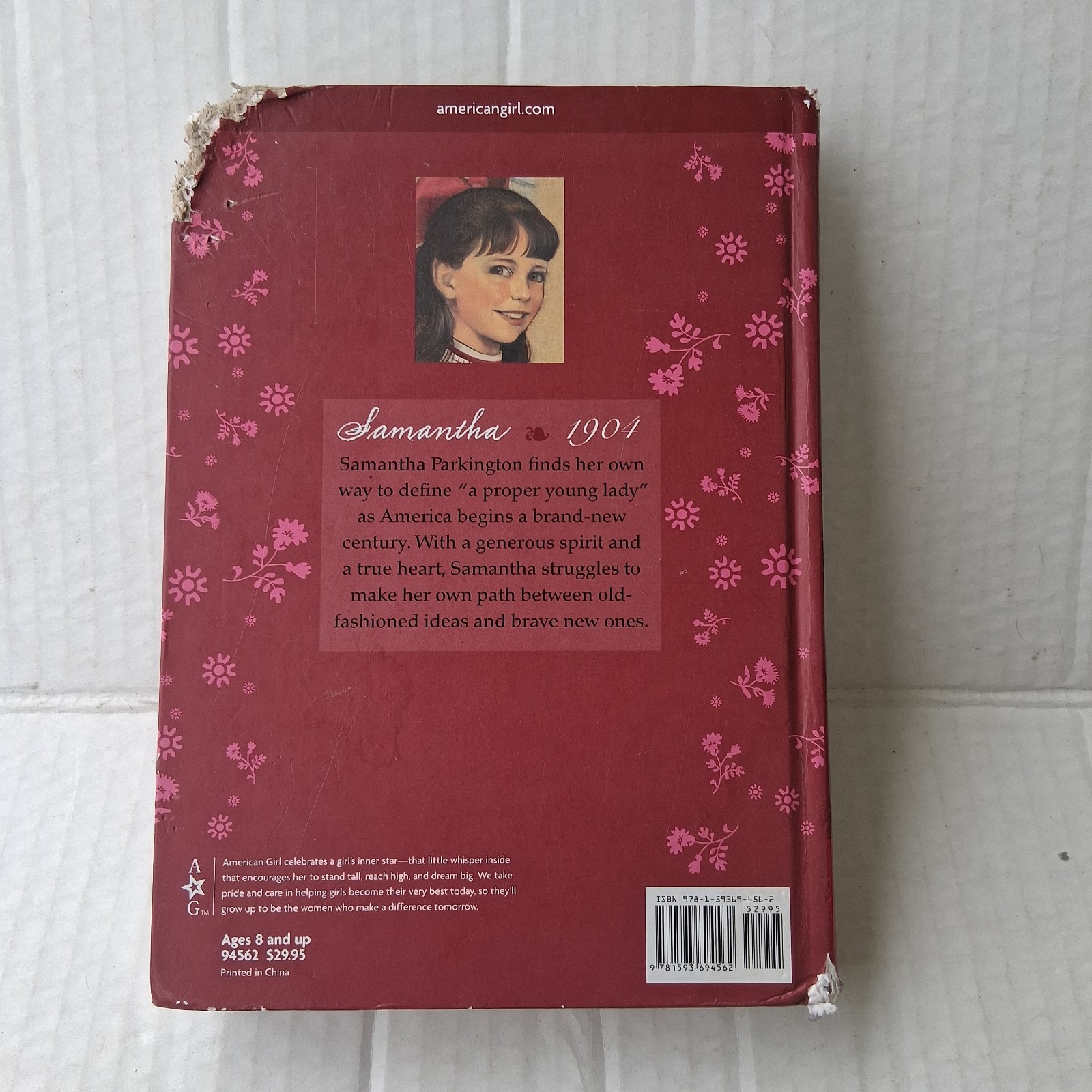 American Girl SAMANTHA’s Story Collection HC Book Good Spine, Dog Loved READ