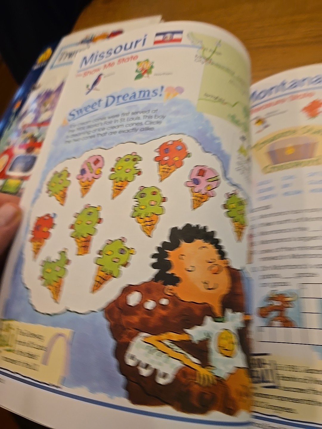 Travel the Great States School Zone 64 Pages, Ages 8 and Up Workbook NEW!