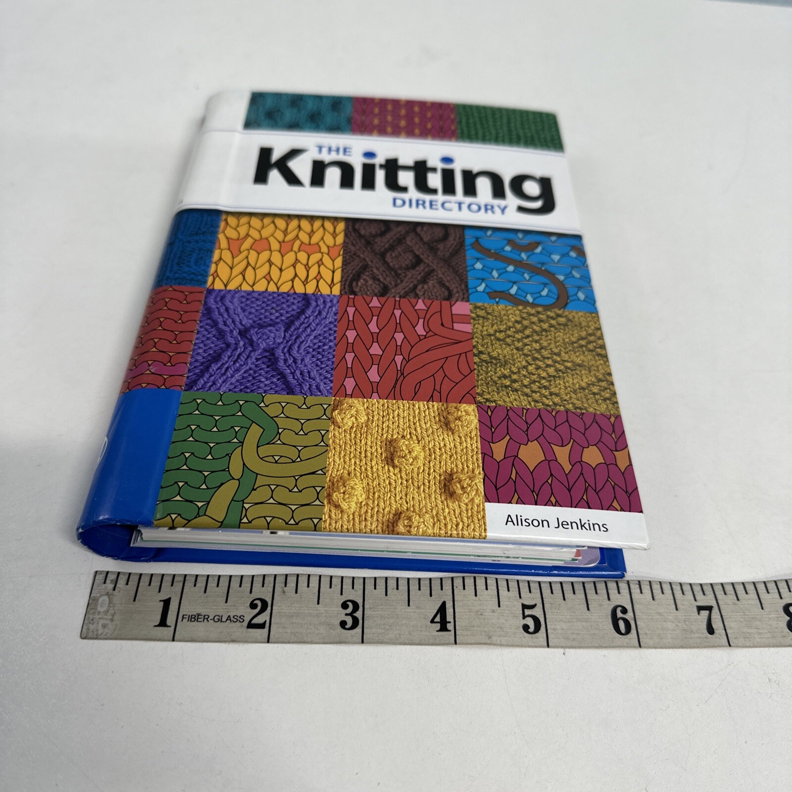 The knitting Directory Alison Jenkins Hardcover with spiral Directory NEW Marks