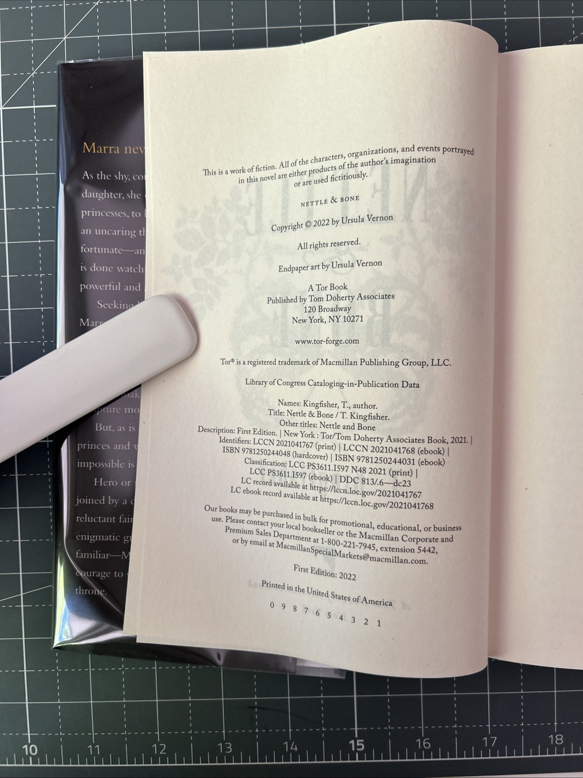 Nettle and Bone – T. Kingfisher 1st Edition 1st Print – FINE