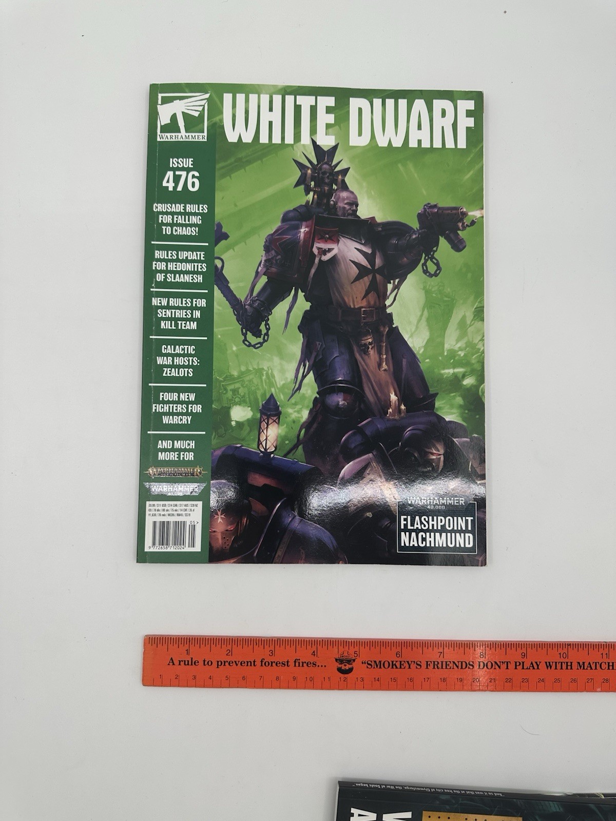(3) White Dwarf Magazine: Aug 2012; June 2018; May 2022