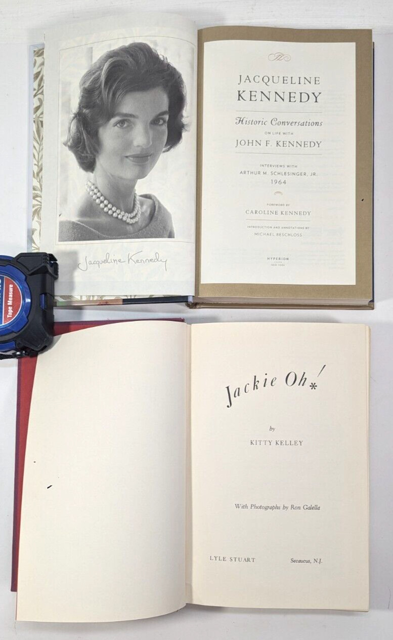 JFK – Lot of 7 books: John F. Kennedy & the Kennedy family: Jackie, Ted, Rose