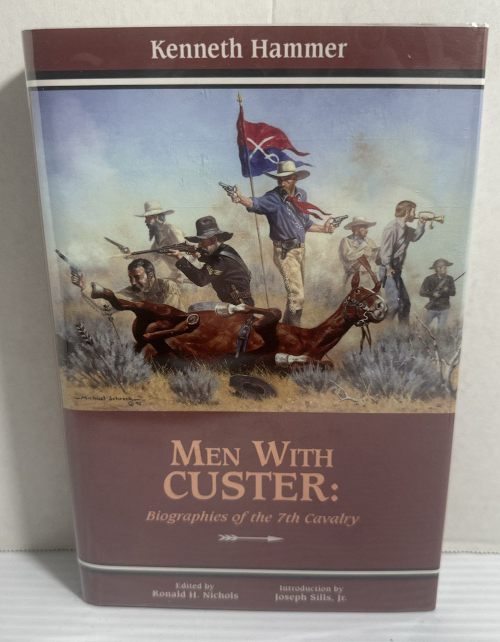 Men With Custer Hammer Biographies of the 7th Cavalry Hammer 1000 Copies 1995 HC