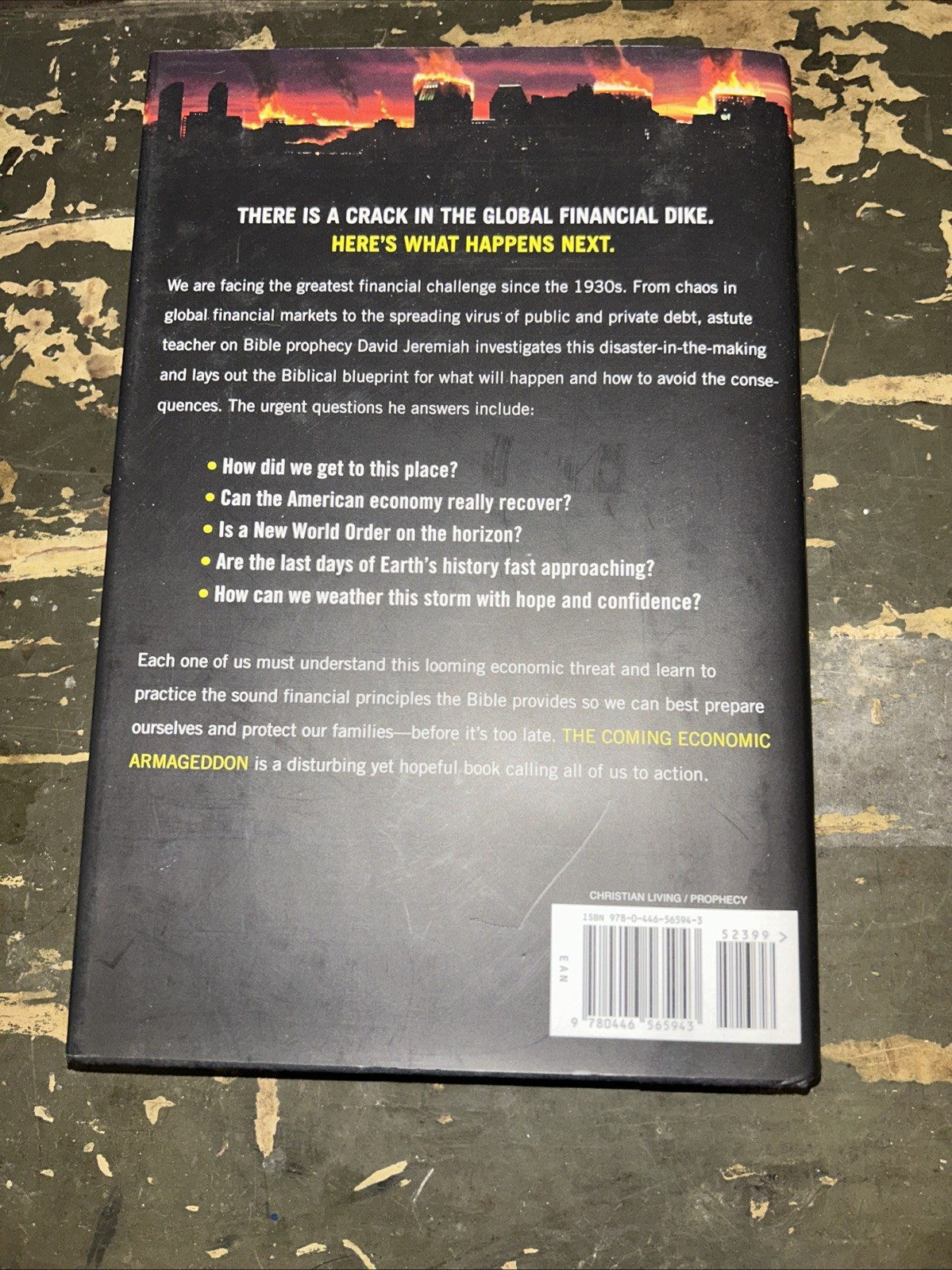 The Coming Economic Armageddon American Dream book Dr. David Jeremiah HC DJ K49