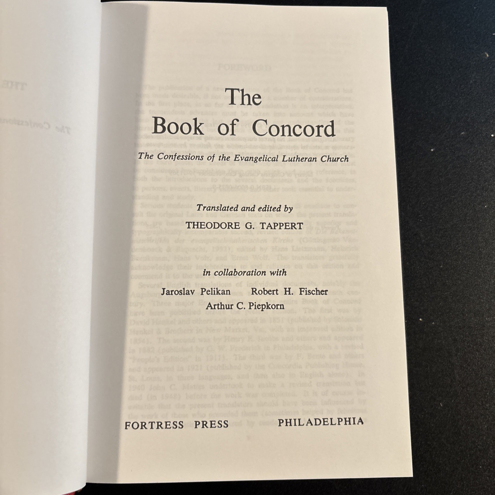 The Book of Concord