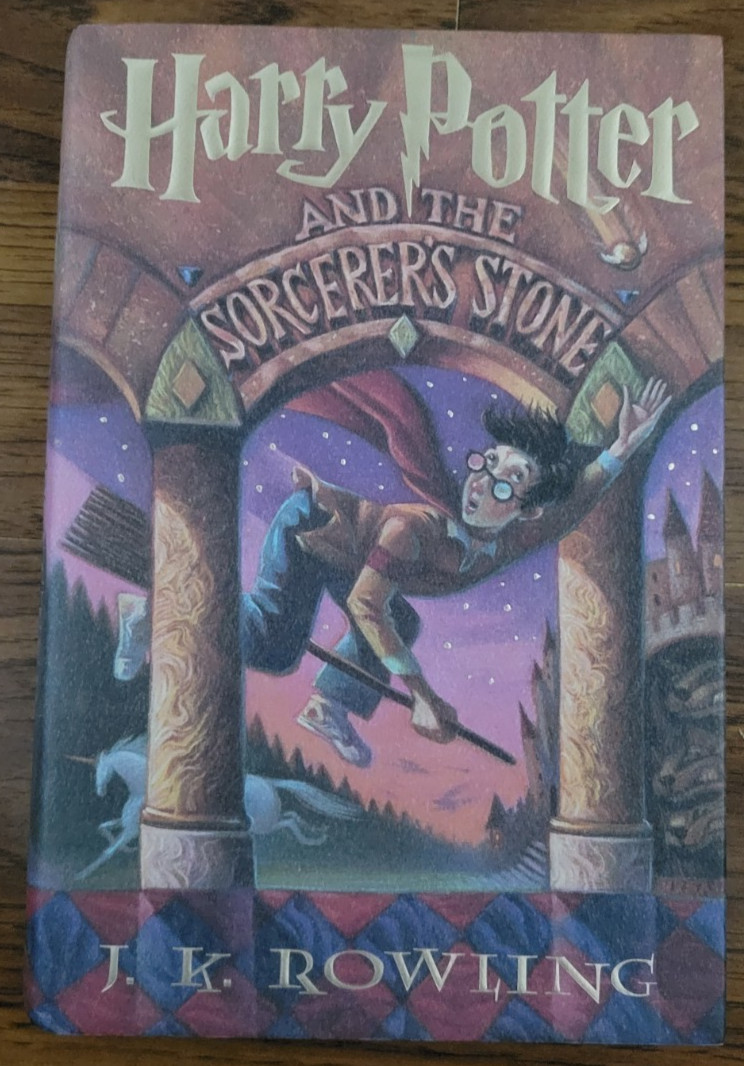 1998 1st US Edition Year 1 HARRY POTTER AND THE SORCERER’S STONE J. K. Rowling