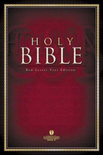 HCSB Red-Letter Text Bible (Hardcover) Red Letter Text Edition by Holman(X8)